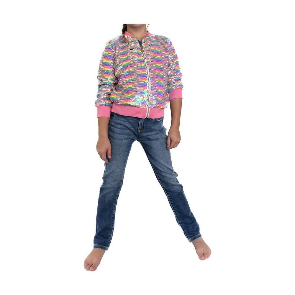 NEW CEROS girls straight leg jean in medium blue